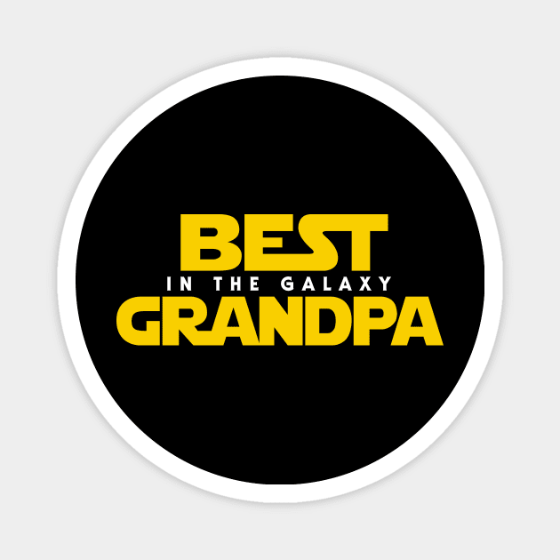 Best Grandpa in the Galaxy Magnet by Olipop